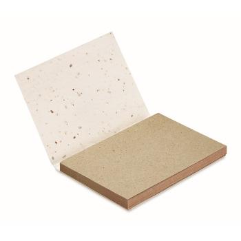 Grass/seed paper memo pad      MO6234-06