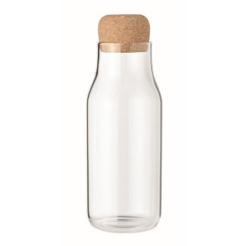 Glass bottle cork lid 600 ml   MO6284-22