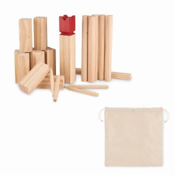 Jeu de lancer en bois de pin   MO6396-40