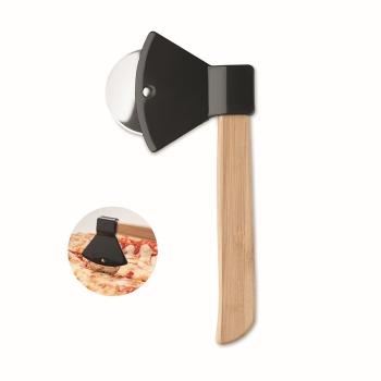Coupe-pizza manche en bambou   MO6592-03