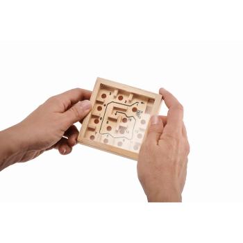 Pine wooden labyrinth game     MO6696-40