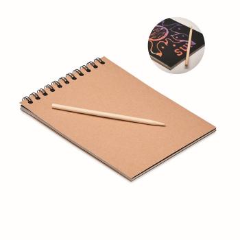 Scratching paper notebook      MO6699-40