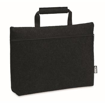 RPET felt zippered laptop bag  MO6718-03