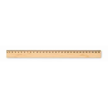 Ruler in bamboo 30 cm          MO6725-40