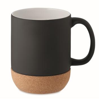 Matt ceramic cork mug 300 ml   MO6839-03