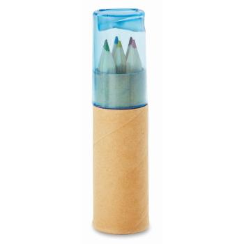 Tube de 6 crayons de couleur   MO8580-23