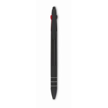 Stylo bille stylet 3 couleurs  MO8812-03