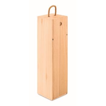 Coffret bouteille en bois      MO9413-40