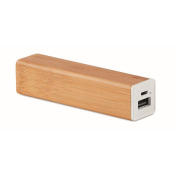 Power bank bamboo 2200 mAh     MO9673-40