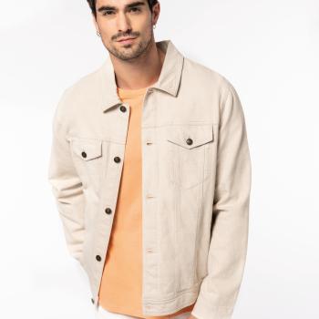 Men’s eco-friendly jacket with hemp