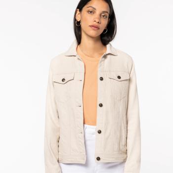 Ladies' eco-friendly jacket with hemp