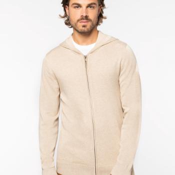 Men's hooded jumper with Lyocell TENCEL™