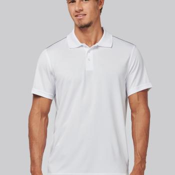 Short-sleeved polo shirt