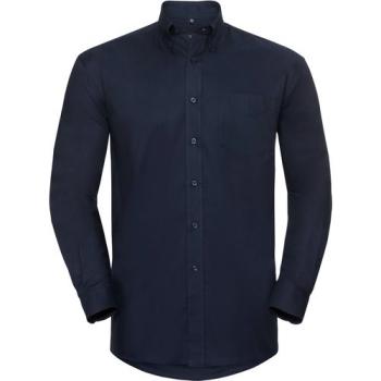 Men's Long-Sleeved Oxford Shirt
