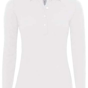 Safran ladies' long-sleeved polo shirt