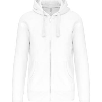 Men's full zip hooded sweatshirt