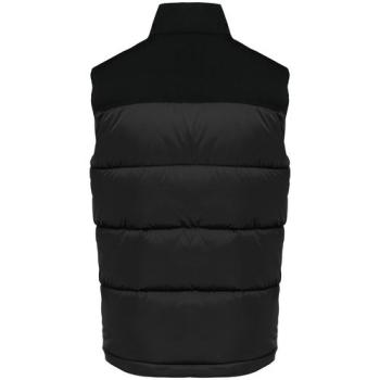 Bodywarmer matelassé bi-ton unisexe