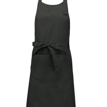 Cotton apron with pocket