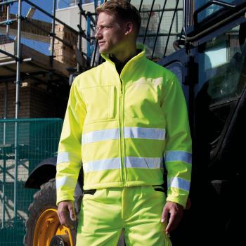 High-viz Softshell Jacket