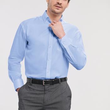 Men's Long-Sleeved Non-Iron Shirt - Classic Fit