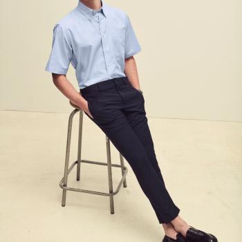 Men's Short-Sleeved Oxford Shirt (65-112-0)