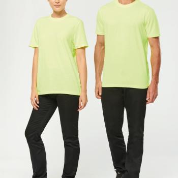 Unisex eco-friendly short sleeve t-shirt