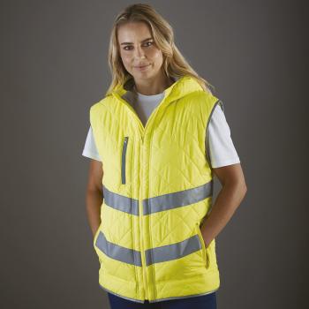 Hi-Vis Kensington hoodied gilet