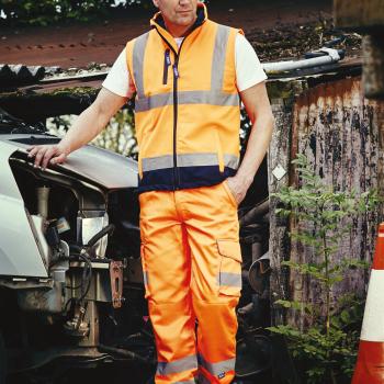 Hi-Vis cargo trousers