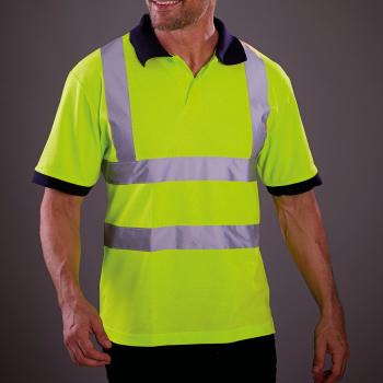 High Visibility Short Sleeve Polo Shirt