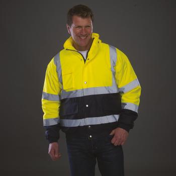 Hi-Vis Two Tone Bomber Jacket