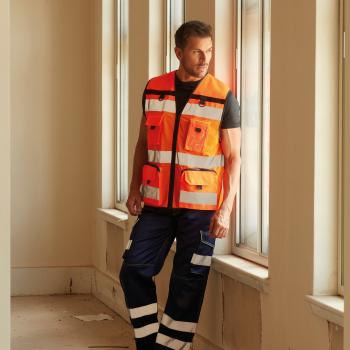 High-visibility ripstop vest