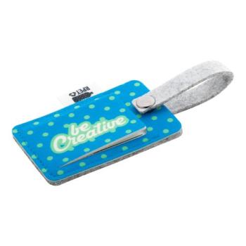 CreaFelt Tag étiquette de bagage RPET personnalisable