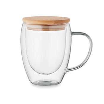 Mug en verre double paroi 300ml TIRAL