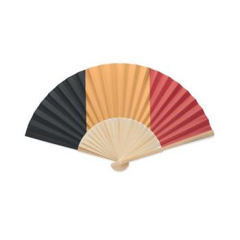 Eventail à motif de drapeau FUNFAN