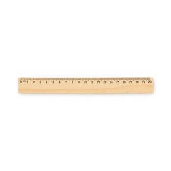 RULER20 Règle en bois 20cm