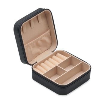 JULBOX Boîte à bijoux de voyage en PU