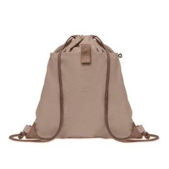 PANDA BAG Sac à cordon en coton recyclé