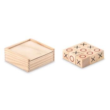 TIC TAC TOE Jeu de morpion en bois