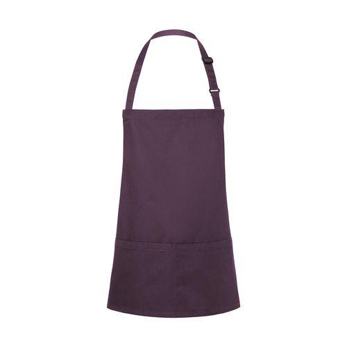 Short Bib Apron Basic with Buckle and Pocket