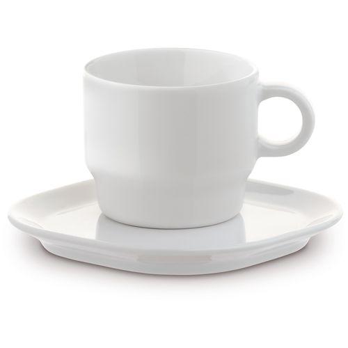 Cup & saucer square Satellite 180ml