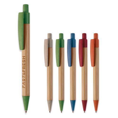 Ball pen bamboo with wheatstraw