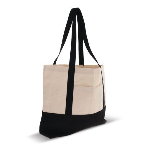 Beach bag OEKO-TEX® cotton 280g/m² 42x10x30cm