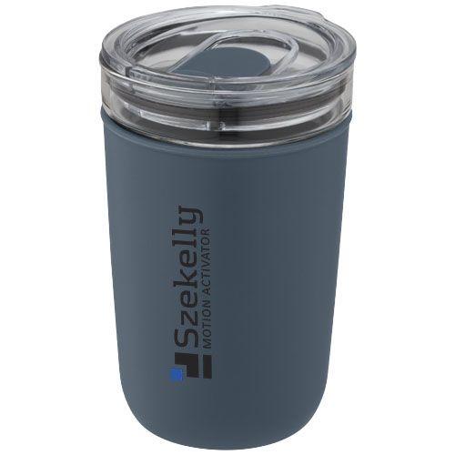 Gobelet en verre Bello de 420 ml avec paroi extérieure en plastique recyclé