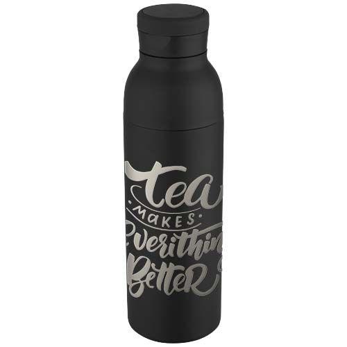 Bouteille avec isolation sous vide Illuminate double paroi de 650 ml en acier inoxydable recyclé certifié RCS