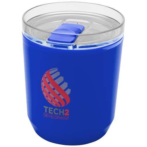 Gobelet Hudson double paroi en plastique recyclé de 180 ml