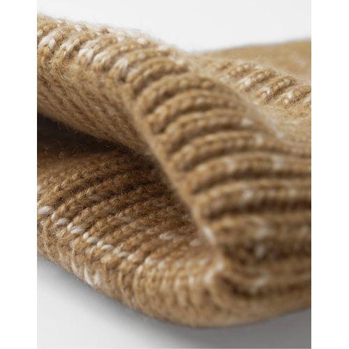 Chunky Knitted Patch Beanie