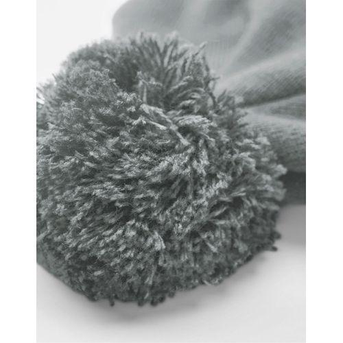 Appliqué Patch Pom Beanie