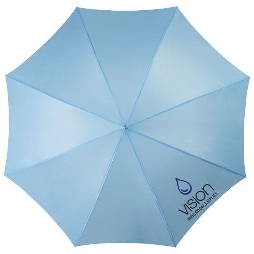 Parapluie 23" à ouverture automatique avec poignée en bois Lisa