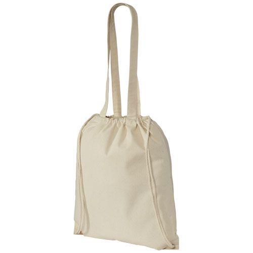 Sac à dos en coton 240 g/m² avec cordon de serrage Eliza 6L