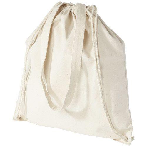 Sac à dos en coton 240 g/m² avec cordon de serrage Eliza 6L